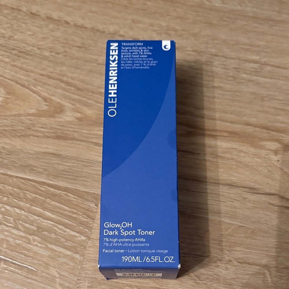 Ole Henriksen GlowOH Toner Dark Spot Full Size New In Box